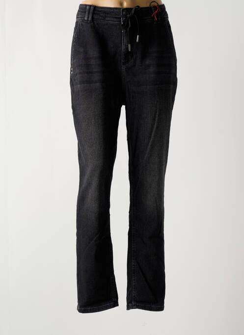 Jeans coupe slim noir STREET ONE pour femme