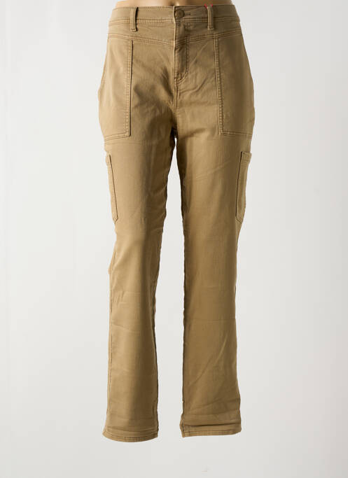 Pantalon cargo beige STREET ONE pour femme