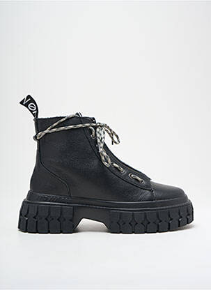 Bottines/boots matière lisse talon de 4 à 6cm noir NO NAME femme