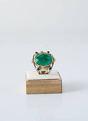 Bague vert CANYON pour femme