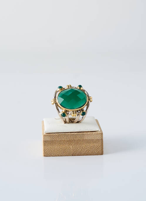 Bague vert CANYON pour femme