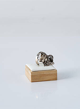 Bague ornement breloque / pampille argent GAS femme