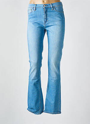 Jeans bootcut taille haute taille haute bleu EDWIN femme