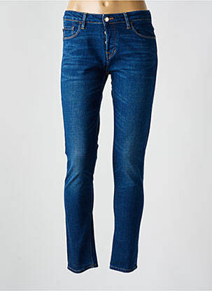 Jeans boyfriend stretch taille normale bleu EDWIN femme