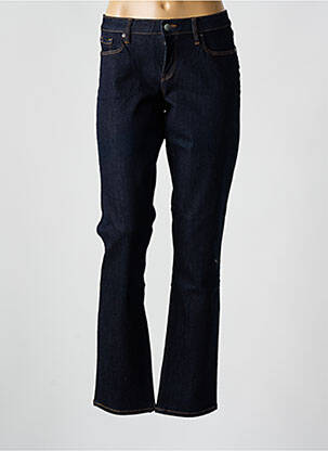 Jeans coupe droite stretch taille normale bleu EDWIN femme