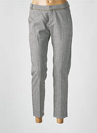 Pantalon 7/8 taille à pinces taille normale noir I.CODE (By IKKS) femme