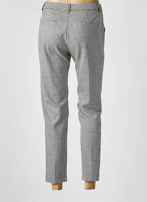 Pantalon 7/8 taille à pinces taille normale noir I.CODE (By IKKS) femme
