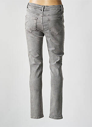 Jeans coupe slim stretch taille normale gris I.CODE (By IKKS) femme