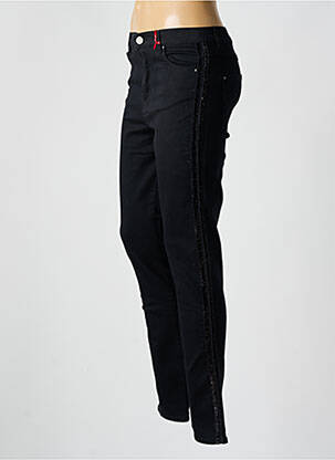 Jeans skinny taille normale taille normale noir I.CODE (By IKKS) femme
