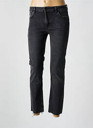 Jeans coupe slim stretch taille normale noir MINIMUM femme