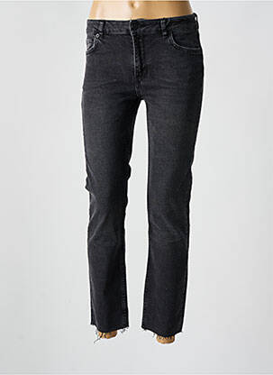Jeans coupe slim stretch taille normale noir MINIMUM femme
