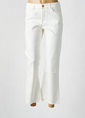 Jeans bootcut beige I.CODE (By IKKS) pour femme seconde vue