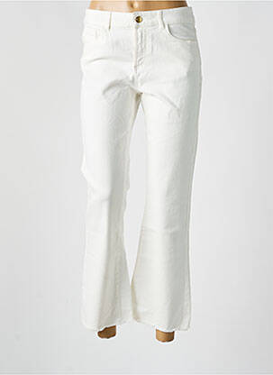 Jeans bootcut beige I.CODE (By IKKS) pour femme