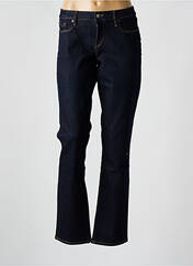 Jeans coupe droite bleu EDWIN pour femme seconde vue