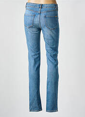 Jeans coupe slim bleu I.CODE (By IKKS) pour femme seconde vue