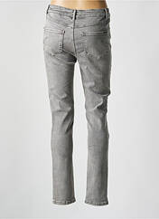 Jeans coupe slim gris I.CODE (By IKKS) pour femme seconde vue