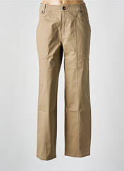 Pantalon chino marron MINIMUM pour femme seconde vue