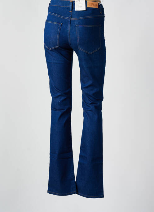 Jeans bootcut bleu EDWIN pour femme