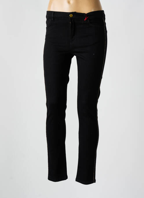 Jeans skinny noir I.CODE (By IKKS) pour femme