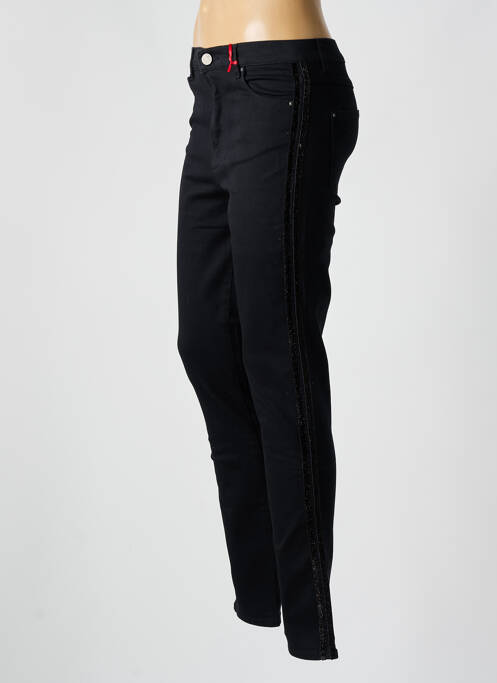 Jeans skinny noir I.CODE (By IKKS) pour femme