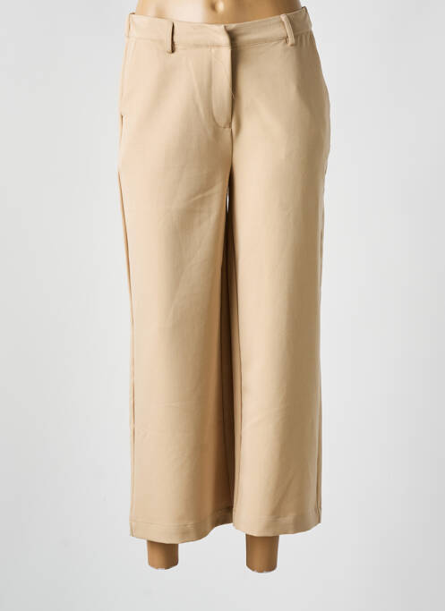 Pantalon 7/8 beige MINIMUM pour femme