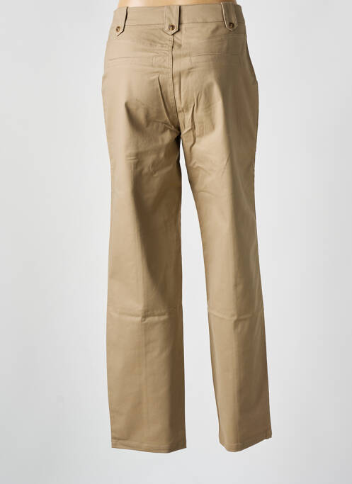 Pantalon chino marron MINIMUM pour femme