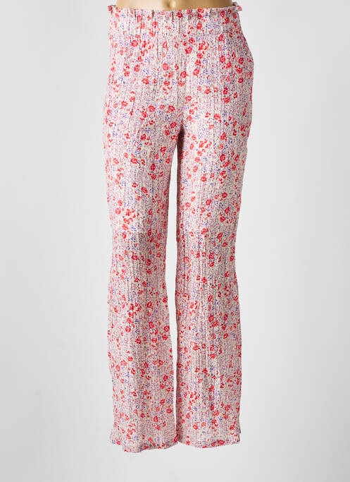 Pantalon droit rouge MINIMUM pour femme
