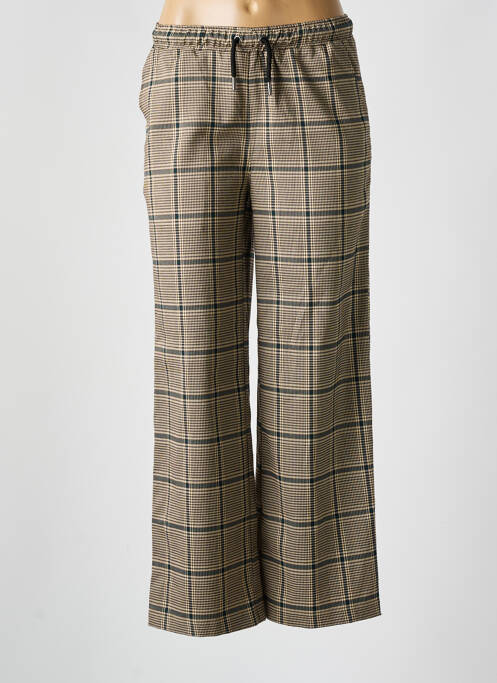 Pantalon large beige MINIMUM pour femme