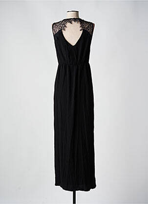 Robe longue sans manche sans manche noir MINIMUM femme