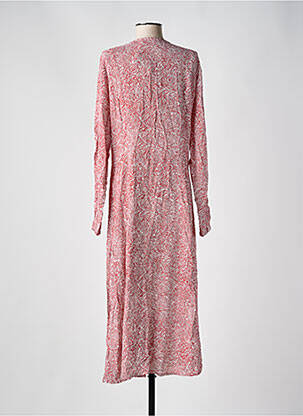 Robe longue manches longues manches longues rouge MINIMUM femme