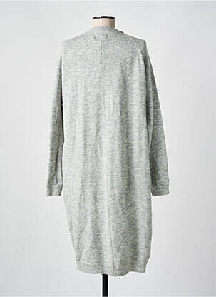Gilet manches longues stretch gris MINIMUM femme