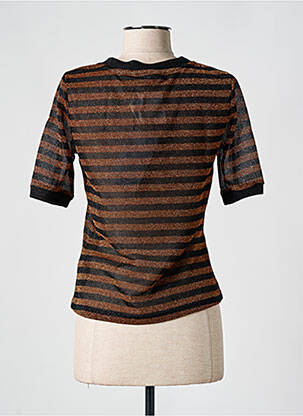 Top stretch manches courtes orange MINIMUM femme