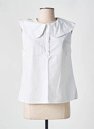Blouse sans manche blanc MINIMUM femme