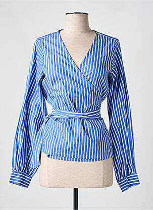 Chemisier bleu MINIMUM pour femme