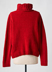 Pull col roulé rouge I.CODE (By IKKS) pour femme seconde vue