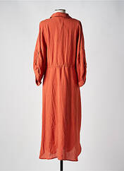 Robe longue orange MINIMUM pour femme seconde vue