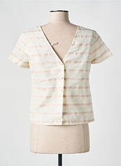T-shirt beige I.CODE (By IKKS) pour femme seconde vue