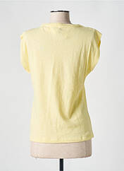 T-shirt jaune I.CODE (By IKKS) pour femme seconde vue