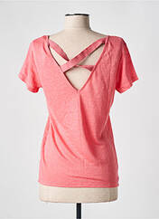 T-shirt rose I.CODE (By IKKS) pour femme seconde vue