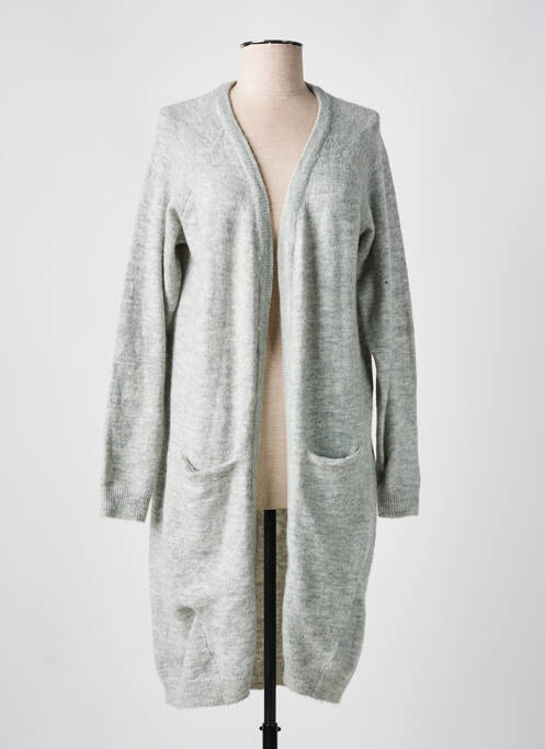 Gilet manches longues gris MINIMUM pour femme