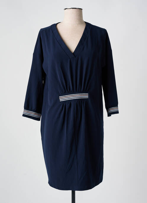 Robe courte bleu I.CODE (By IKKS) pour femme