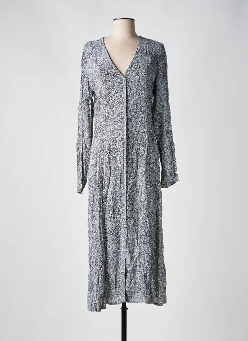 Robe longue noir MINIMUM pour femme