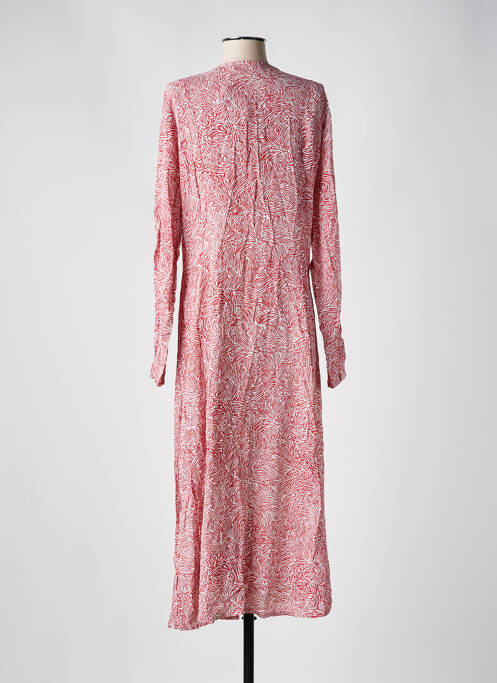 Robe longue rouge MINIMUM pour femme