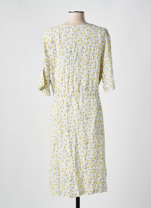 Robe mi-longue jaune MINIMUM pour femme