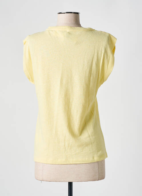 T-shirt jaune I.CODE (By IKKS) pour femme