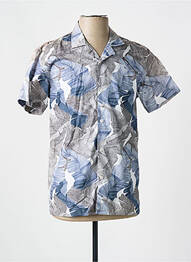 Chemise manches courtes imprimé fantaisie gris MINIMUM homme