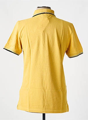 Polo coupe cintrée manches courtes jaune BEN SHERMAN homme