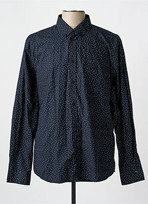 Chemise manches longues manches longues bleu MINIMUM homme