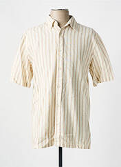 Chemise manches courtes beige MINIMUM pour homme seconde vue
