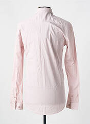 Chemise manches longues rose MINIMUM pour homme seconde vue